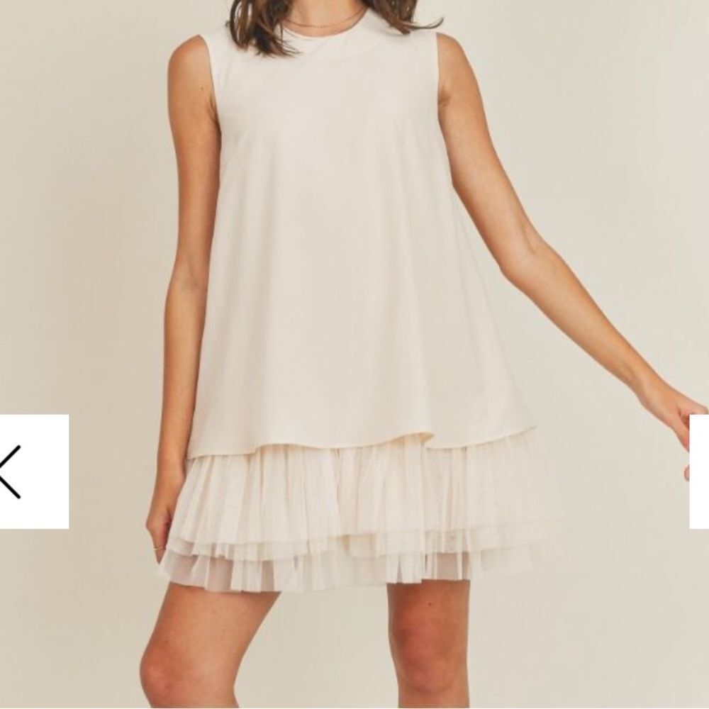 Tulle Mini Dress